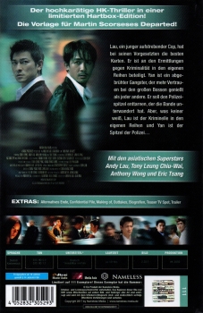 Infernal Affairs - Große Hartbox von Nameless - Limited Uncut Edition - Inkl. Fotobuch